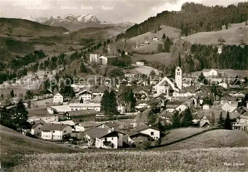 Oberstaufen Panorama Kat. Oberstaufen