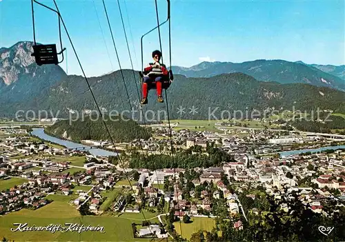 Kufstein Tirol Kaiserlift Blick zum Pendling Brandenberger Alpen Kat. Kufstein