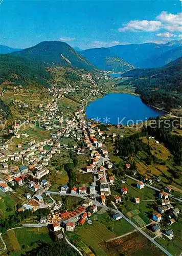 Baselga di Pine Altipiano di Pine Lago Piazze veduta aerea Kat. Italien