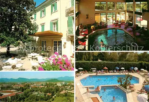Abano Terme Gesamtansicht Hotel Massaggio Terme Swimming Pool Kat. Abano Terme