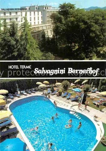 Abano Terme Hotel Terme Salvagnini Bernerhof Swimming Pool Kat. Abano Terme