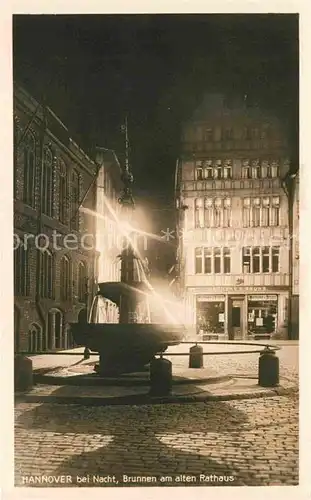 Hannover Brunnen am alten Rathaus Kat. Hannover