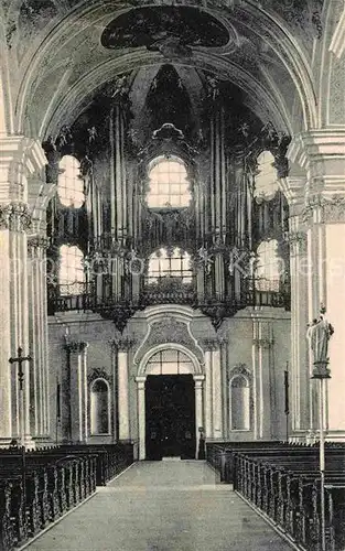 Weingarten Wuerttemberg Grosse Orgel