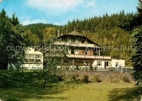 Tabarz Hotel Schweizerhaus Kat. Tabarz Thueringer Wald