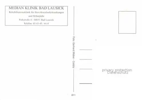 Bad Lausick Median Klinik Rehaklinik Kat. Bad Lausick