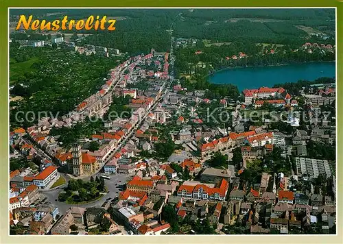 Neustrelitz Fliegeraufnahme Kat. Neustrelitz