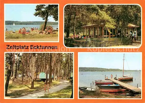 Waren Mueritz Zeltplatz Ecktannen Camping Mecklenburgische Seenplatte Kat. Waren Mueritz