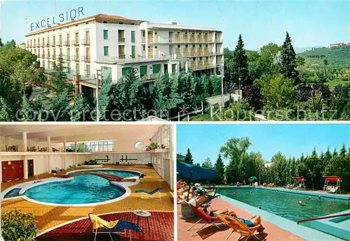Abano Terme Hotel Terme Excelsior piscine termali Thermalbad Kat. Abano Terme