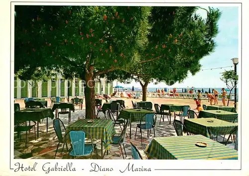 Diano Marina Hotel Gabriella Restaurant Riviera dei Fiori Kat. Italien