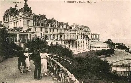 Biarritz Pyrenees Atlantiques Casino Bellevue Kat. Biarritz