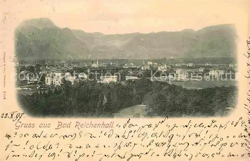 Reichenhall Bad Panorama Kat. Bad Reichenhall