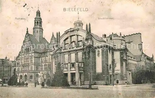 Bielefeld Rathaus Stadttheater Kat. Bielefeld