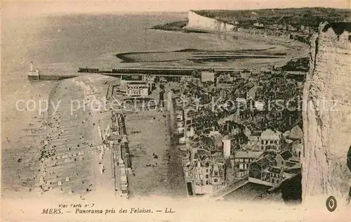 Mers les Bains Panorama Falaises Kat. Mers les Bains