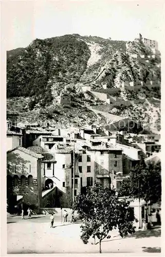 Entrevaux Panorama Kat. Entrevaux