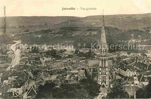 Joinville Haute Marne Panorama Kathedrale Kat. Joinville