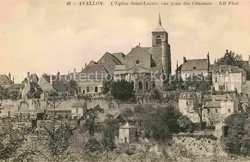 Avallon Kirche Saint Lazare  Kat. Avallon