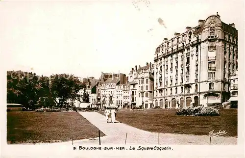 Boulogne sur Mer Square Coquelin Kat. Boulogne sur Mer