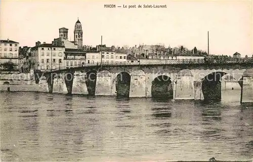 Autun Macon Pont Saint Laurent Kat. Autun