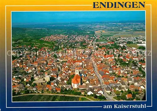 Endingen Kaiserstuhl Fliegeraufnahme Kat. Endingen am Kaiserstuhl