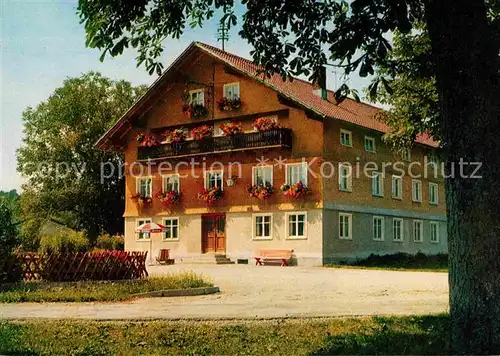 Rentershofen Allgaeu Gasthof Zum Adler Kat. Roethenbach (Allgaeu)