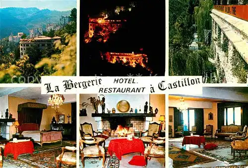 Castillon Hautes Pyrenees La Bergerie Hotel Restaurant Kat. Castillon