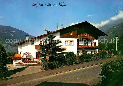 Dorf Tirol Pension Kofler Kat. Tirolo