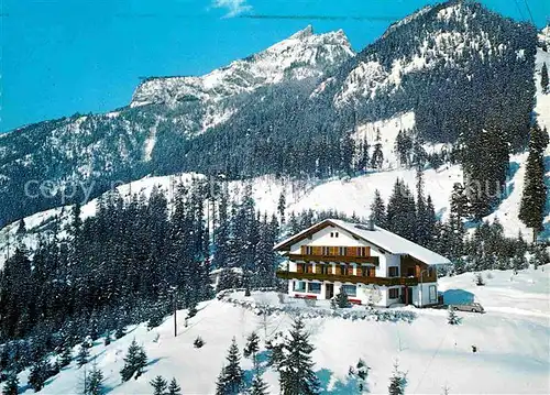 Maurach Achensee Pension Alpenblick Winterpanorama
