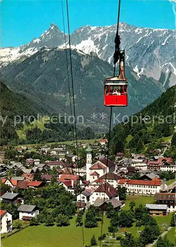 Schruns Vorarlberg gegen Zimba Hochjochbahn Alpenpark Montafon Kat. Schruns