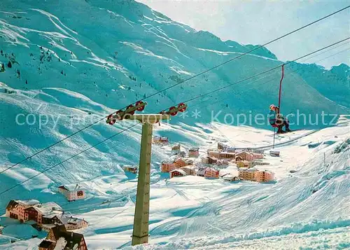 Zuers Arlberg Sessellift Skiparadies Alpen