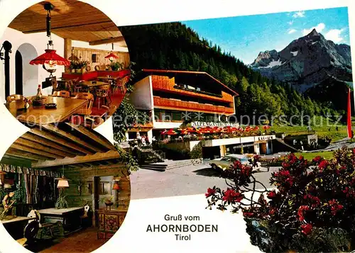 Hinterriss Tirol Alpengasthof Eng am Grossen Ahornboden Karwendelgebirge Kat. Vomp