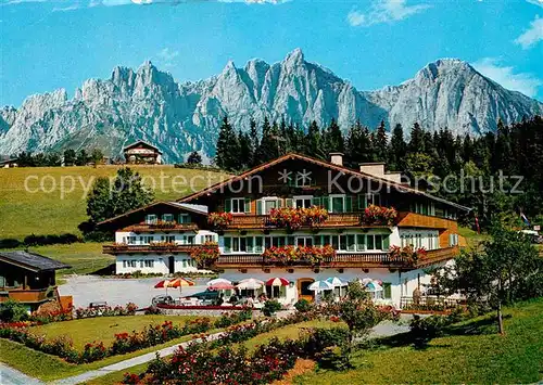 Kitzbuehel Tirol Hotel Bruggerhof Alpenblick Kat. Kitzbuehel