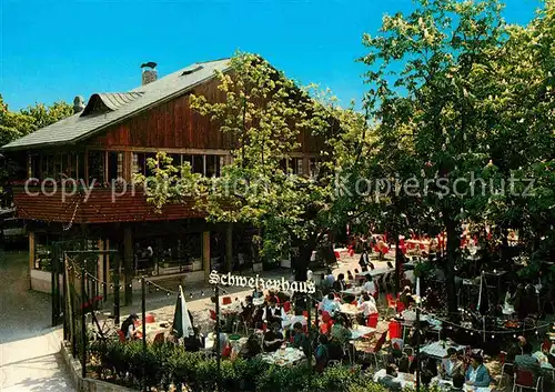 Wien Restaurant Biergarten Schweizerhaus Kat. Wien