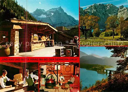 Eng Hinterriss Tirol Cafe Gaestehaus Kofler Herbststimmung Alpen