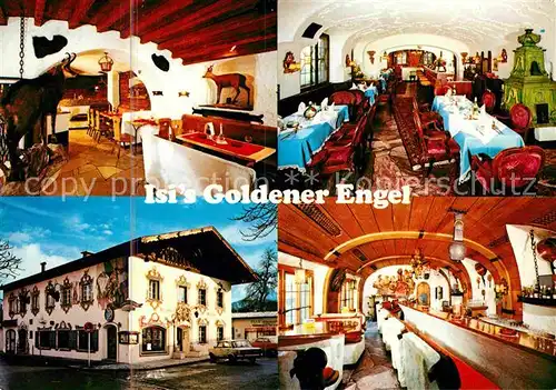 Garmisch Partenkirchen Isi s Goldener Engel Restaurant Weinhaus Kat. Garmisch Partenkirchen