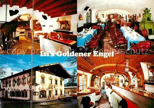 Garmisch Partenkirchen Isi s Goldener Engel Restaurant Weinhaus Kat. Garmisch Partenkirchen