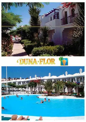 Maspalomas Duna Flor Hotelanlage Swimming Pool Kat. Gran Canaria Spanien