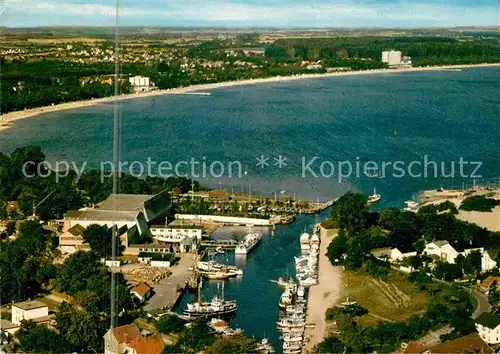 Niendorf Timmendorfer Strand Ostseeheilbad Hafen Fliegeraufnahme Kat. Timmendorfer Strand