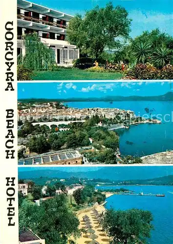 Corfu Korfu Corcyra Beach Hotel Strand Kueste Kat. Griechenland