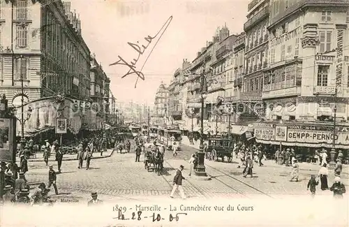 Marseille Cannebiere Cours Kat. Marseille
