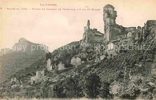 Millau Aveyron Lozerr Valles Tarn Kat. Millau