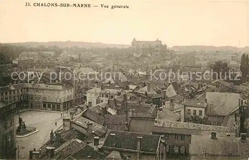 Chalons sur Marne Ardenne Panorama Kat. Chalons en Champagne