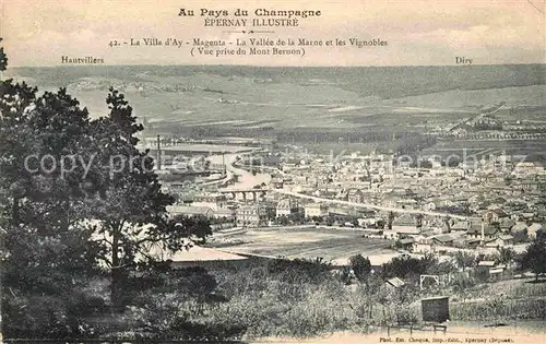 Epernay Marne Panorama Kat. Epernay