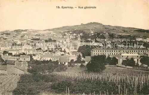 Epernay Marne Panorama Kat. Epernay
