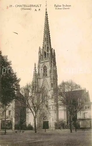 Chatellerault Kirche Saint Jean Kat. Chatellerault