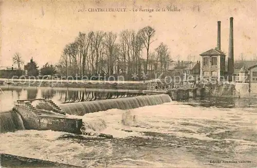 Chatellerault Barrage Vienne Kat. Chatellerault