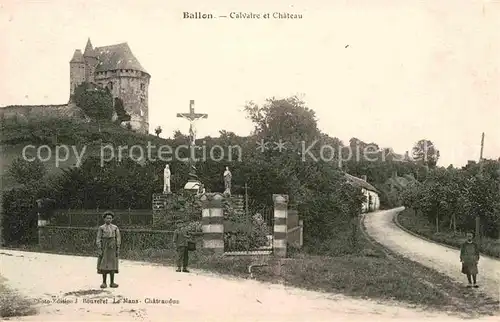 Ballon Sarthe Calvaire Chateau Kat. Pays de la Loire