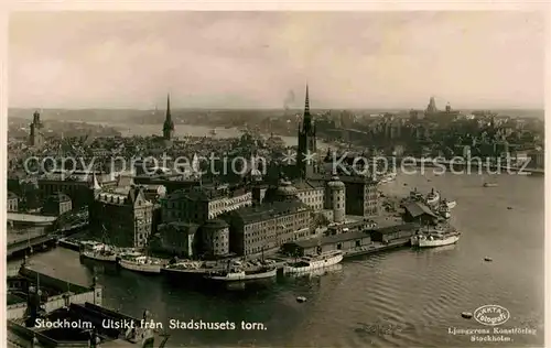 Stockholm Stadshuset Kirche Schloss Kat. Stockholm