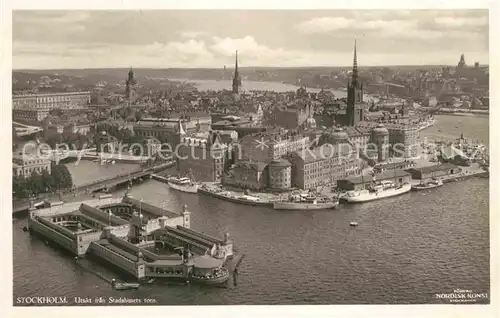 Stockholm Blick zum Stadthaus Kat. Stockholm