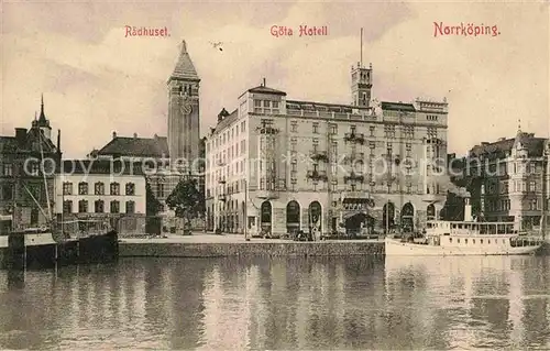 Norrkoeping Radhaus Goeta Hotel Kat. Norrkoeping