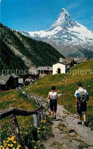 Zermatt VS Findeln Matterhorn Kat. Zermatt